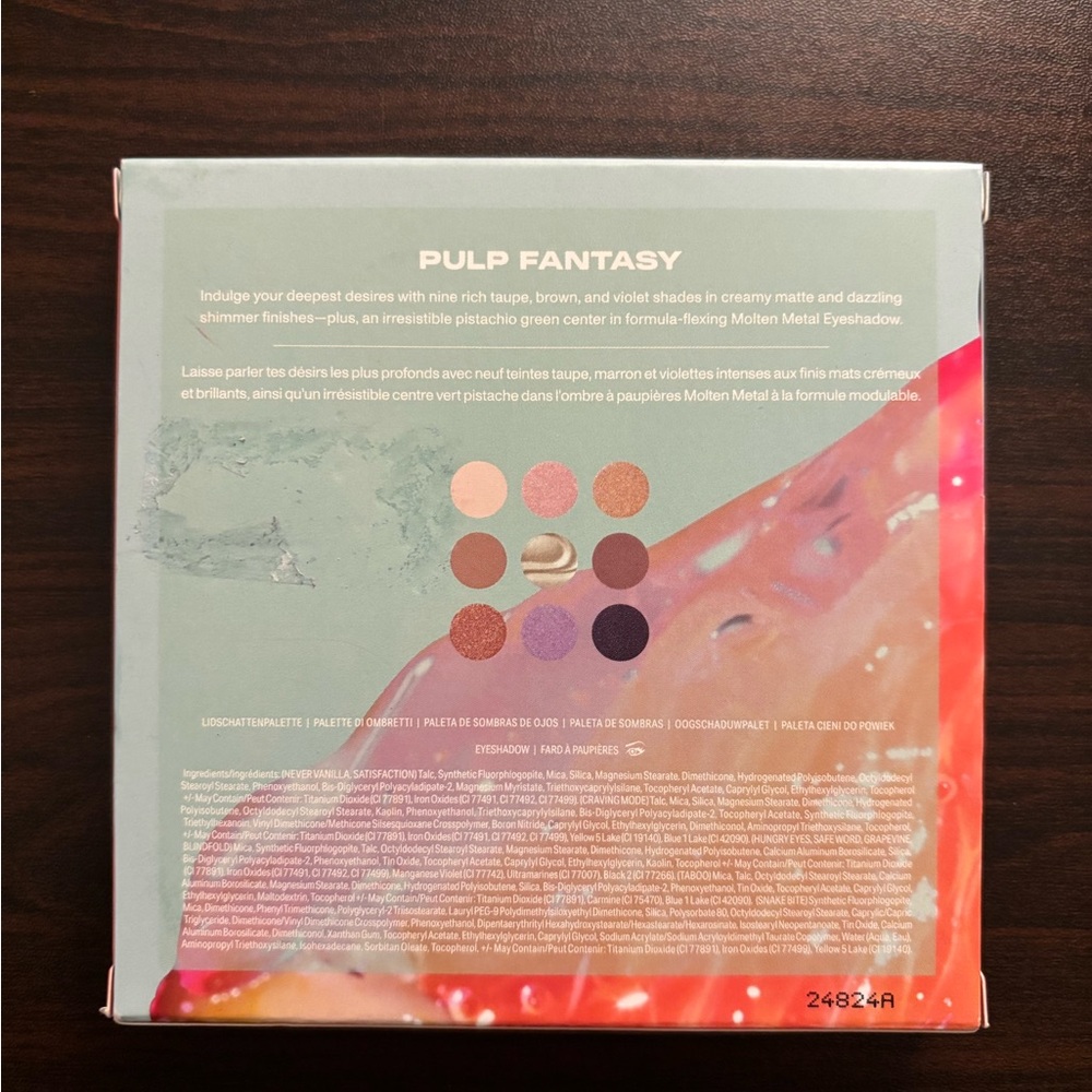 NWT Morphe Pulp Fantasy Eyeshadow Palette - Picture 7 of 9
